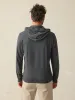 Sunwashed Midweight Organic Hoodie - Graphite sold by Faherty