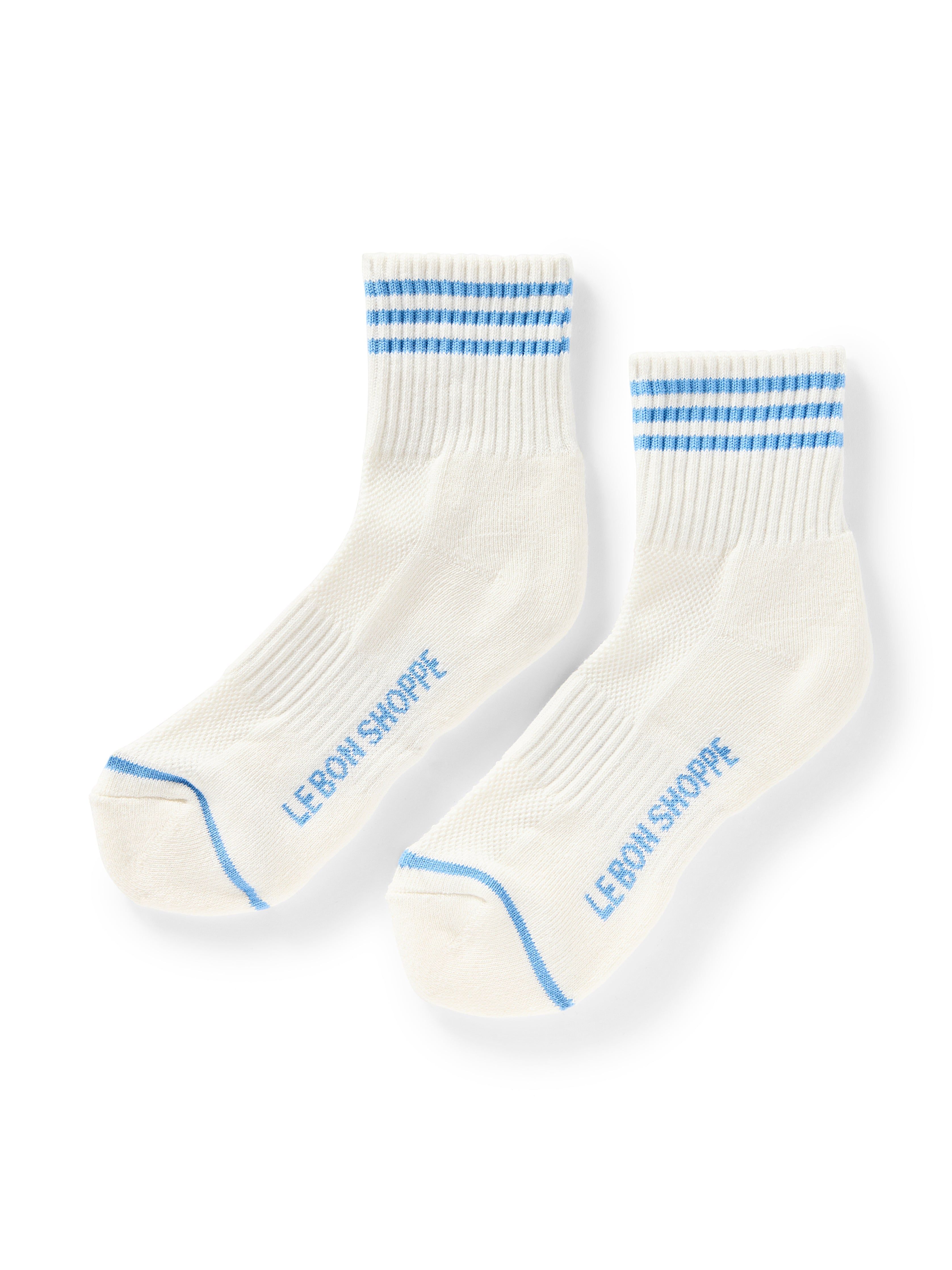 Le Bon Shoppe Girlfriend Sock - Ivory sold by Faherty
