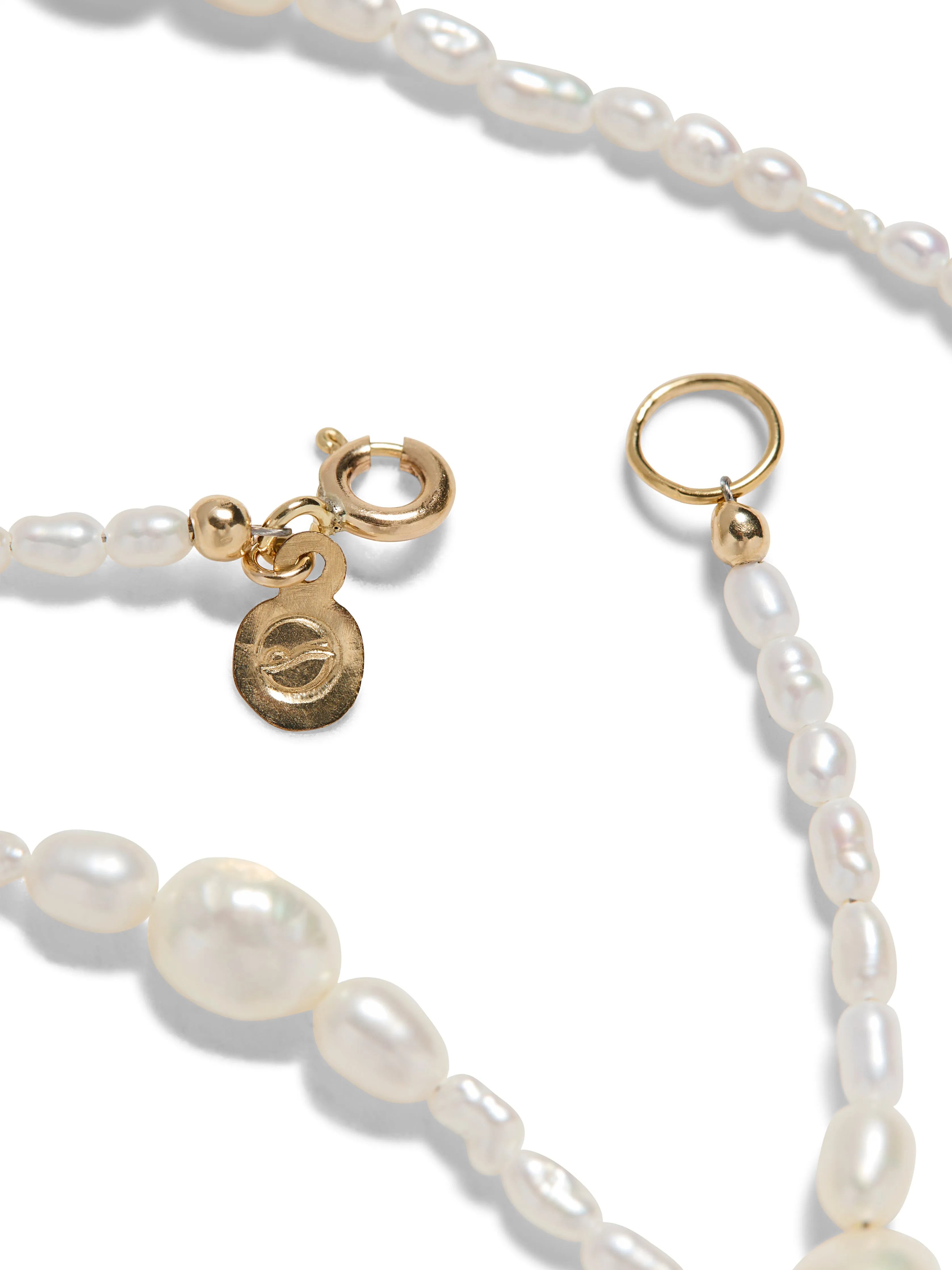Swell Life Ebb And Flow Necklace - Pearl sold by Faherty product image thumbnail 2