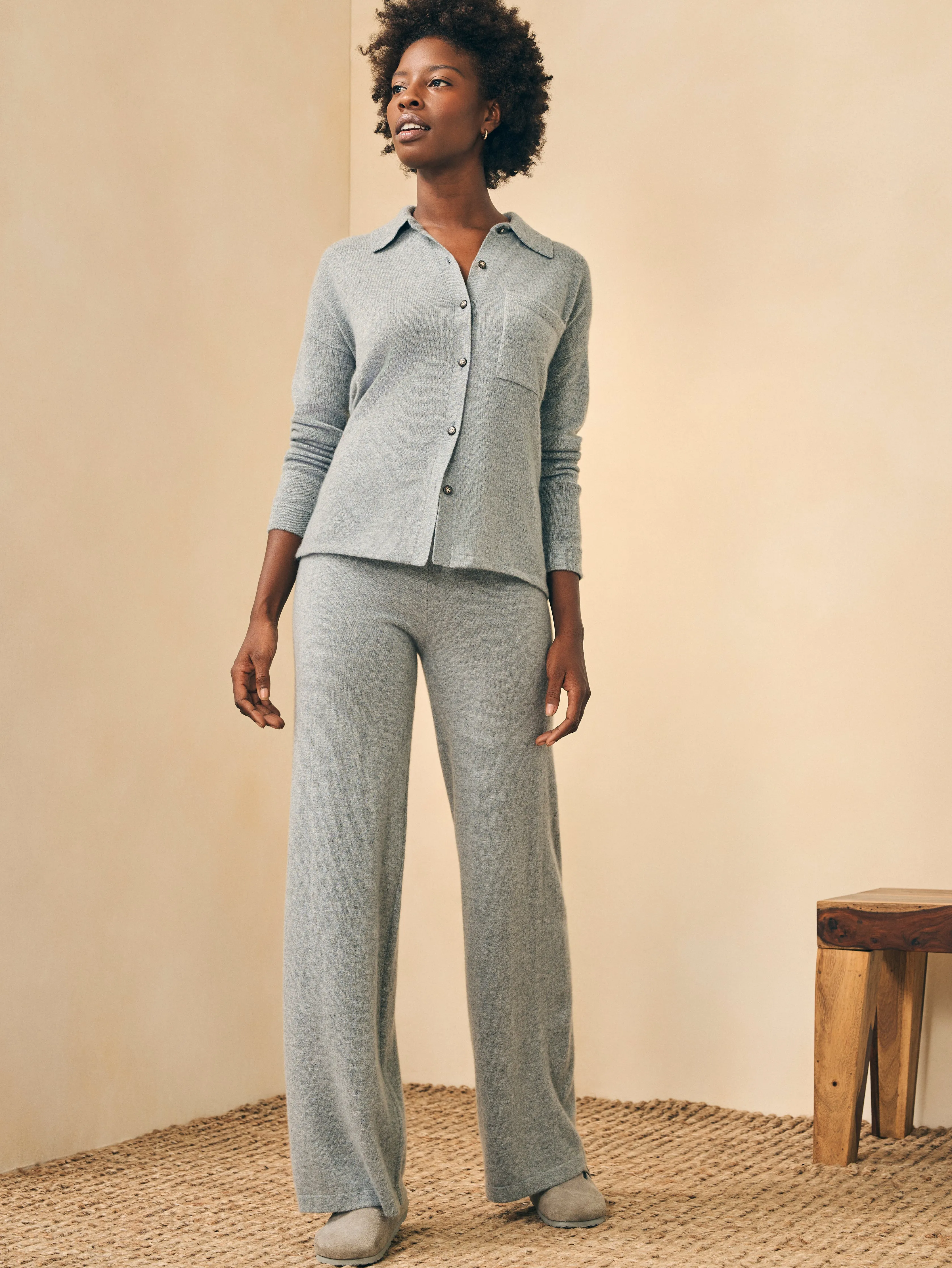 Cloud Cashmere™ Pant - Heather Grey sold by Faherty product image thumbnail 5