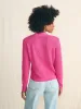 Miramar Linen Cardigan - Cone Flower sold by Faherty