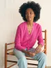 Miramar Linen Cardigan - Cone Flower sold by Faherty