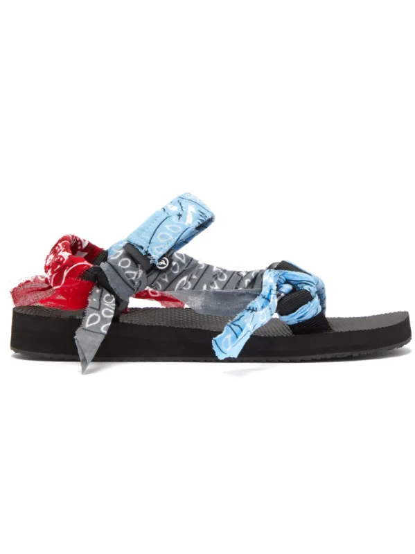 Arizona Love Trekky Bandana Sandal - Blue sold by Faherty