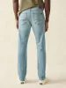Stretch Terry 5-Pocket Athletic Fit Pant - Eastern Shore Wash sold by Faherty