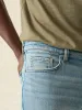Stretch Terry 5-Pocket Athletic Fit Pant - Eastern Shore Wash sold by Faherty