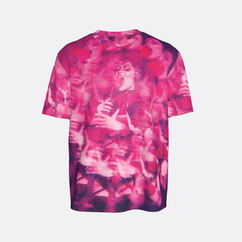 SCARLETT ROSE OVERSIZED PRINTED T-SHIRT UNISEX | Ellen Von Unwerth made by Faith Connexion