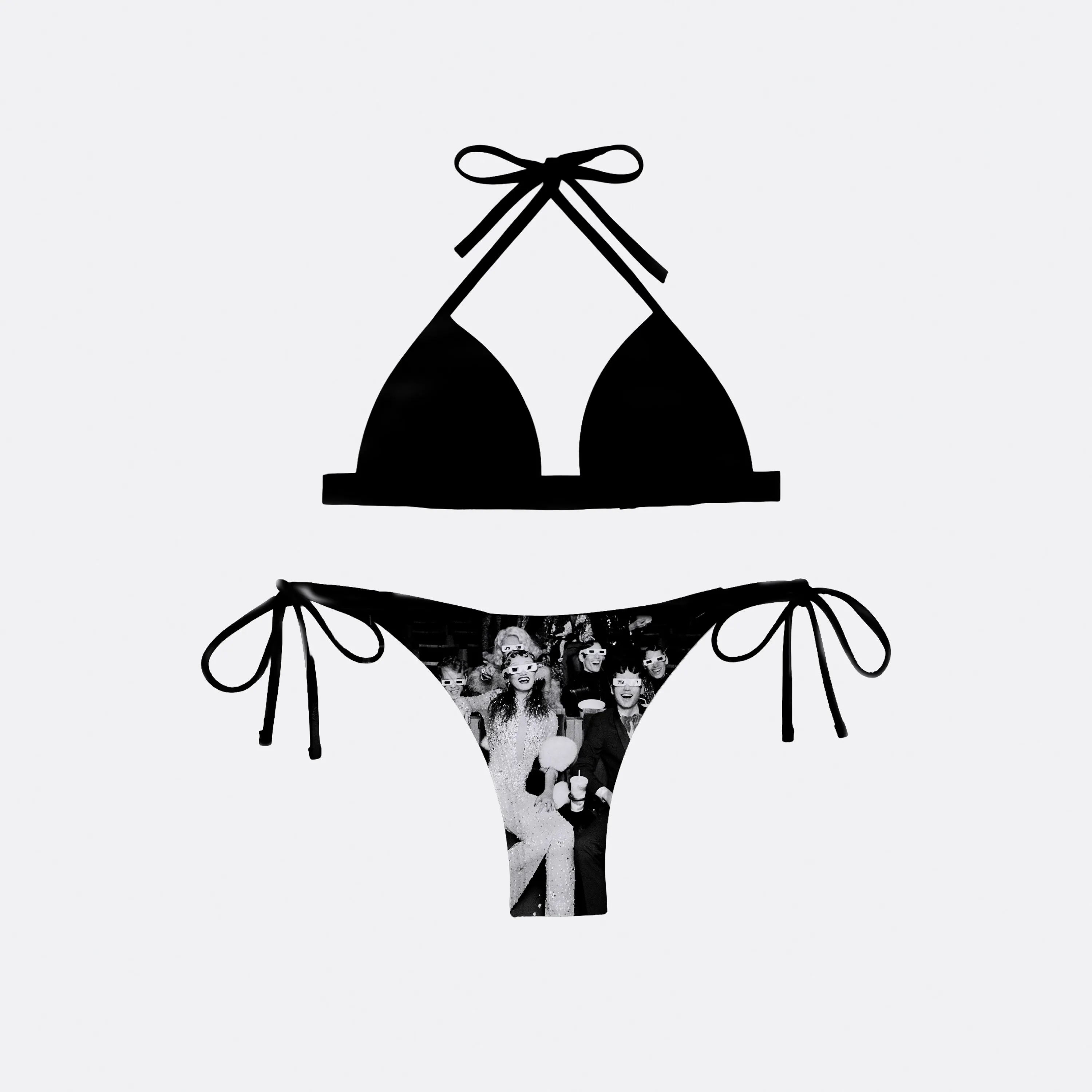 3D2! PRINTED BIKINI | Ellen Von Unwerth sold by Faith Connexion