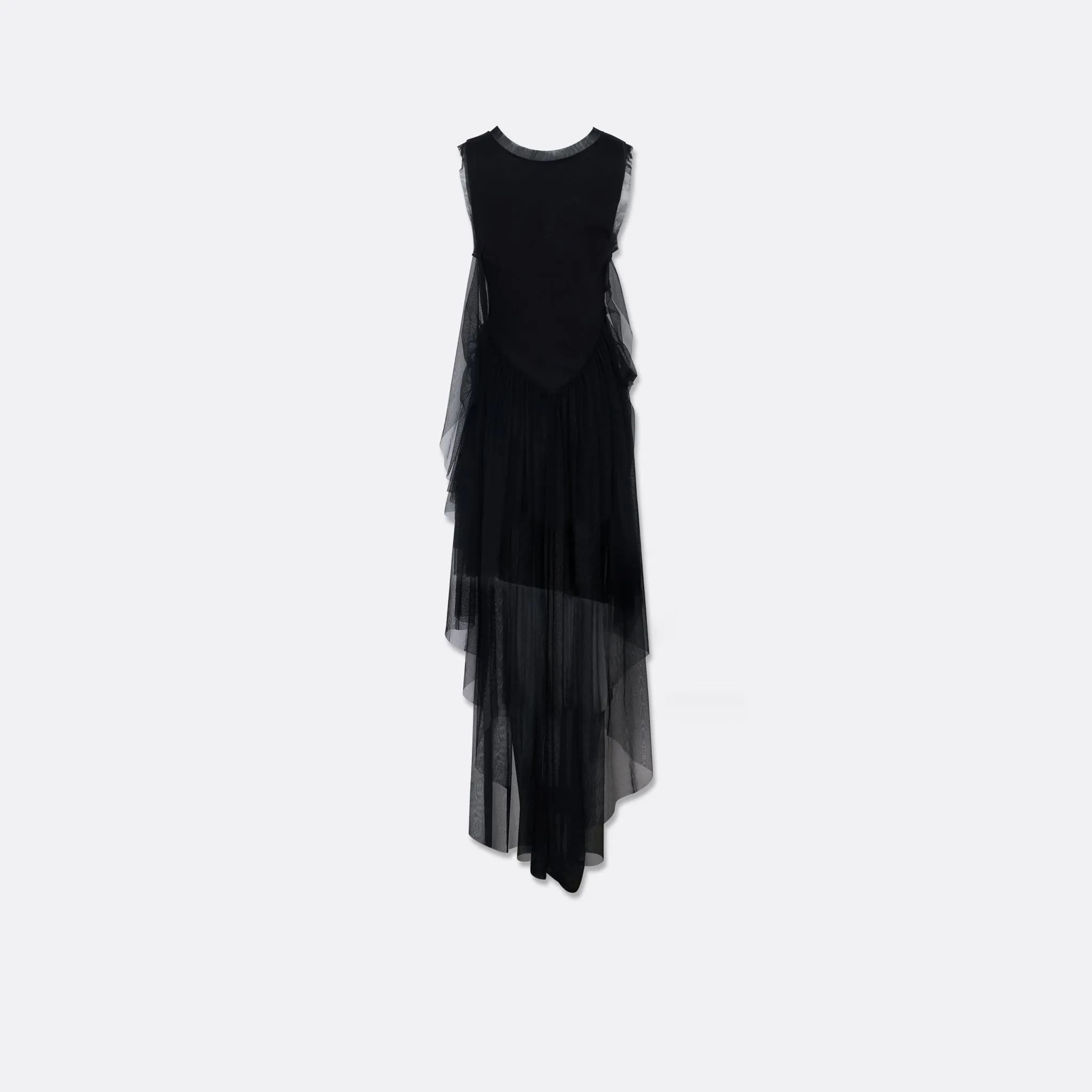 EMBROIDERED DRAPED TULLE DRESS sold by Faith Connexion product image thumbnail 2
