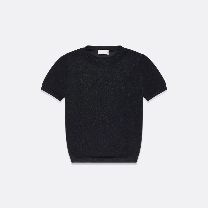 WOMEN'S LUREX SLIM-FIT T-SHIRT sold by Faith Connexion