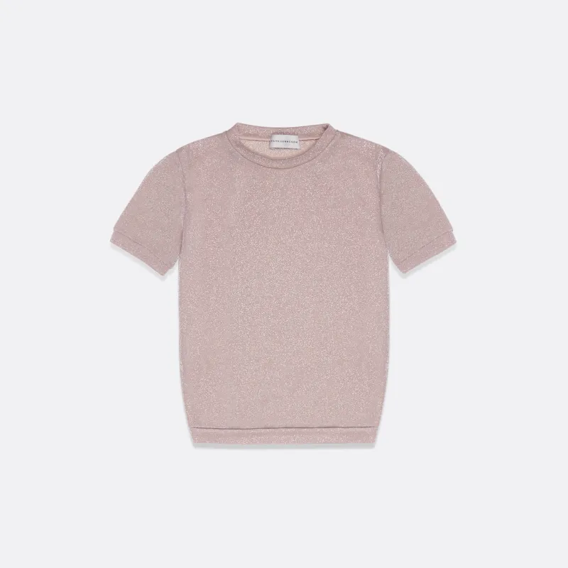 WOMEN'S LUREX SLIM-FIT T-SHIRT sold by Faith Connexion