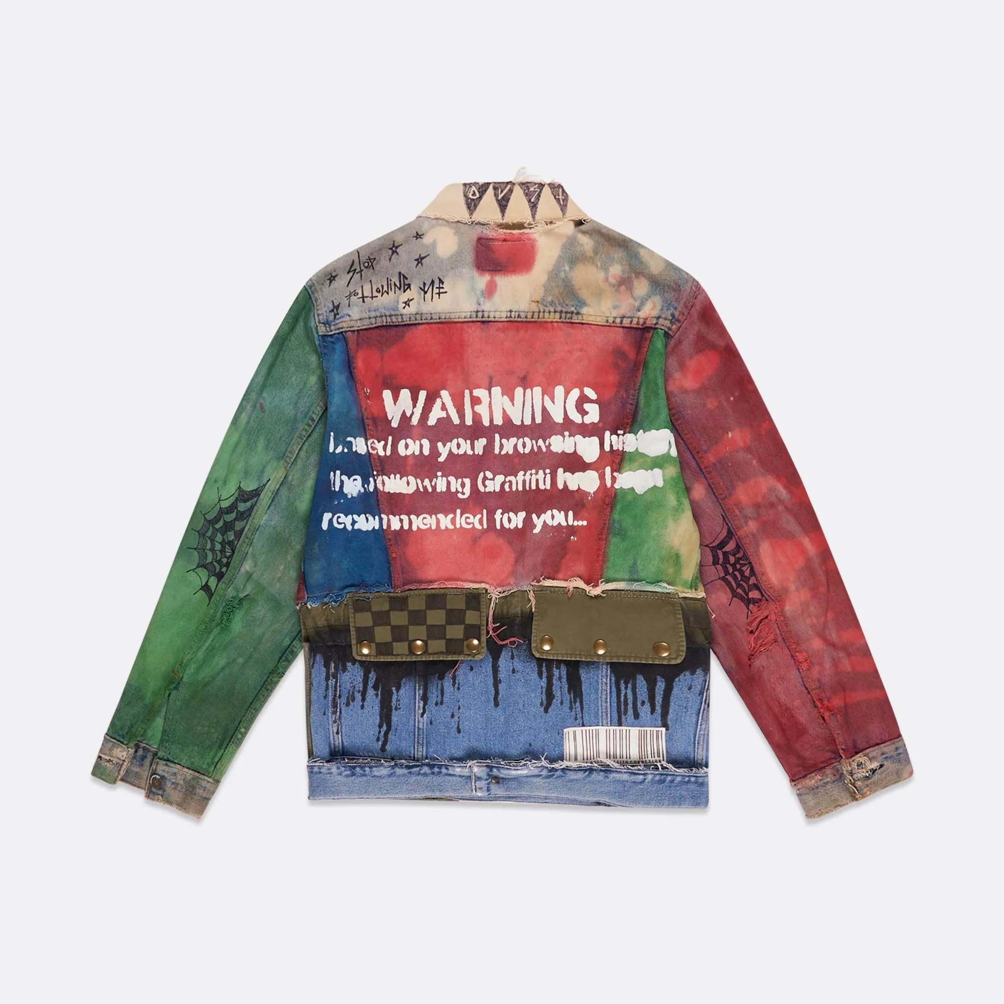 UPCYCLED DENIM JACKET sold by Faith Connexion product image thumbnail 2