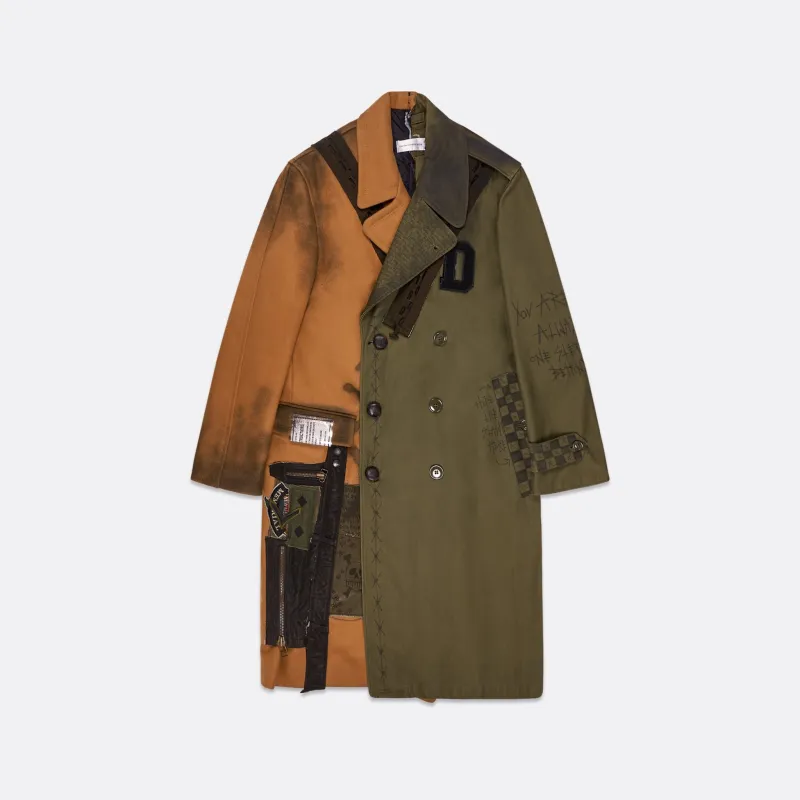 UPCYCLED MIX WOOL COAT AND PARKA COAT made by Faith Connexion