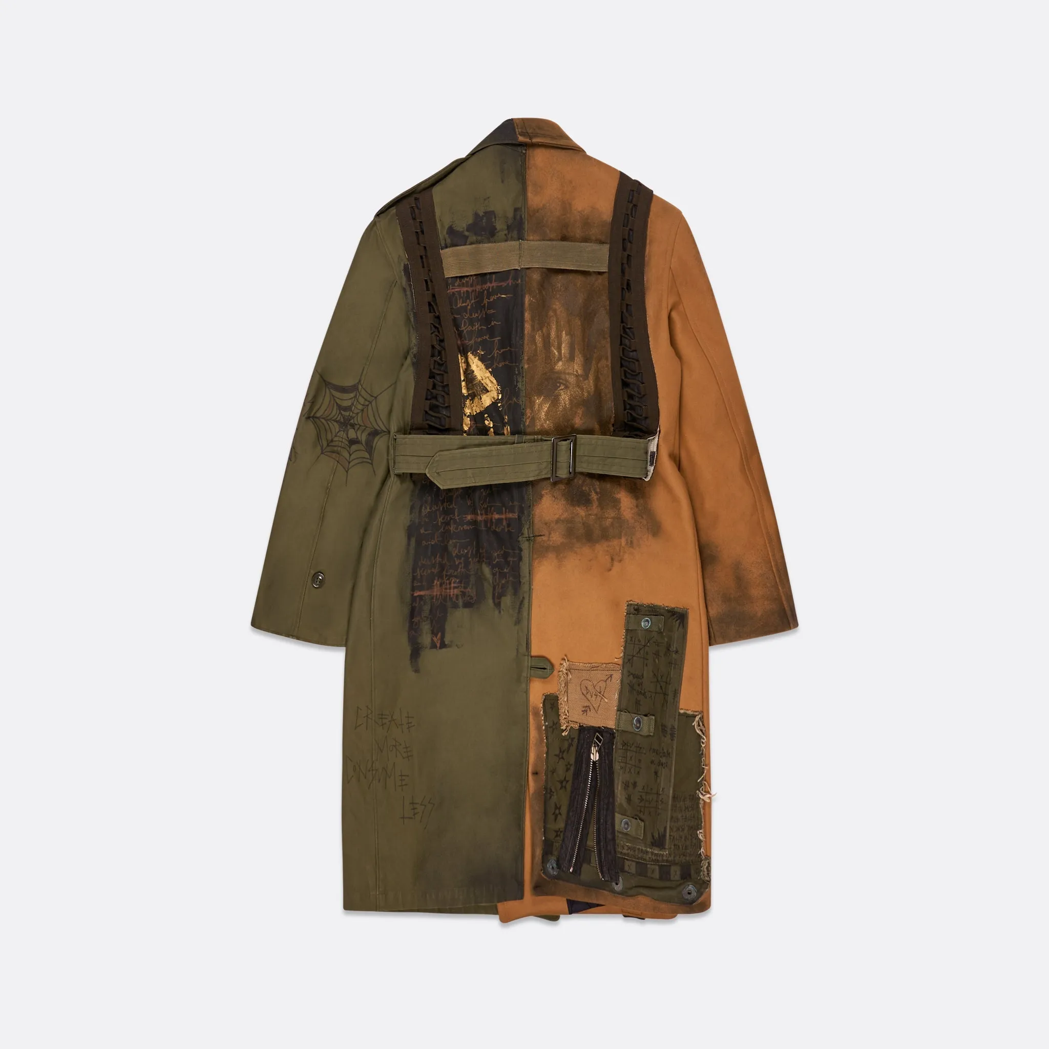 UPCYCLED MIX WOOL COAT AND PARKA COAT sold by Faith Connexion product image thumbnail 2