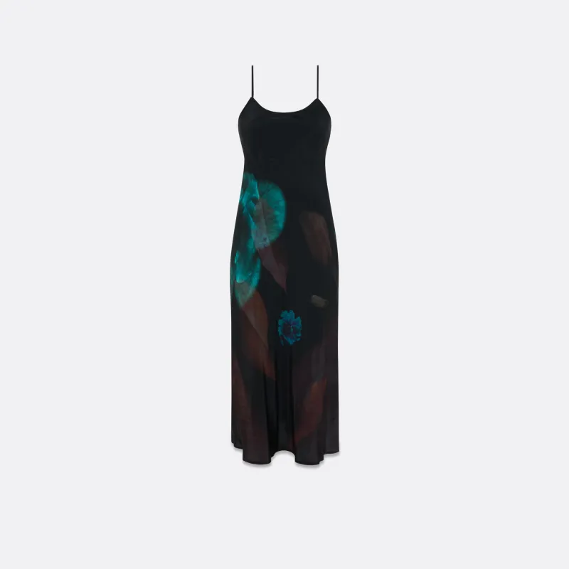 FLORAL SILK CREPE DE CHINE SLIP DRESS | ARIANA ISHAIRZAY sold by Faith Connexion