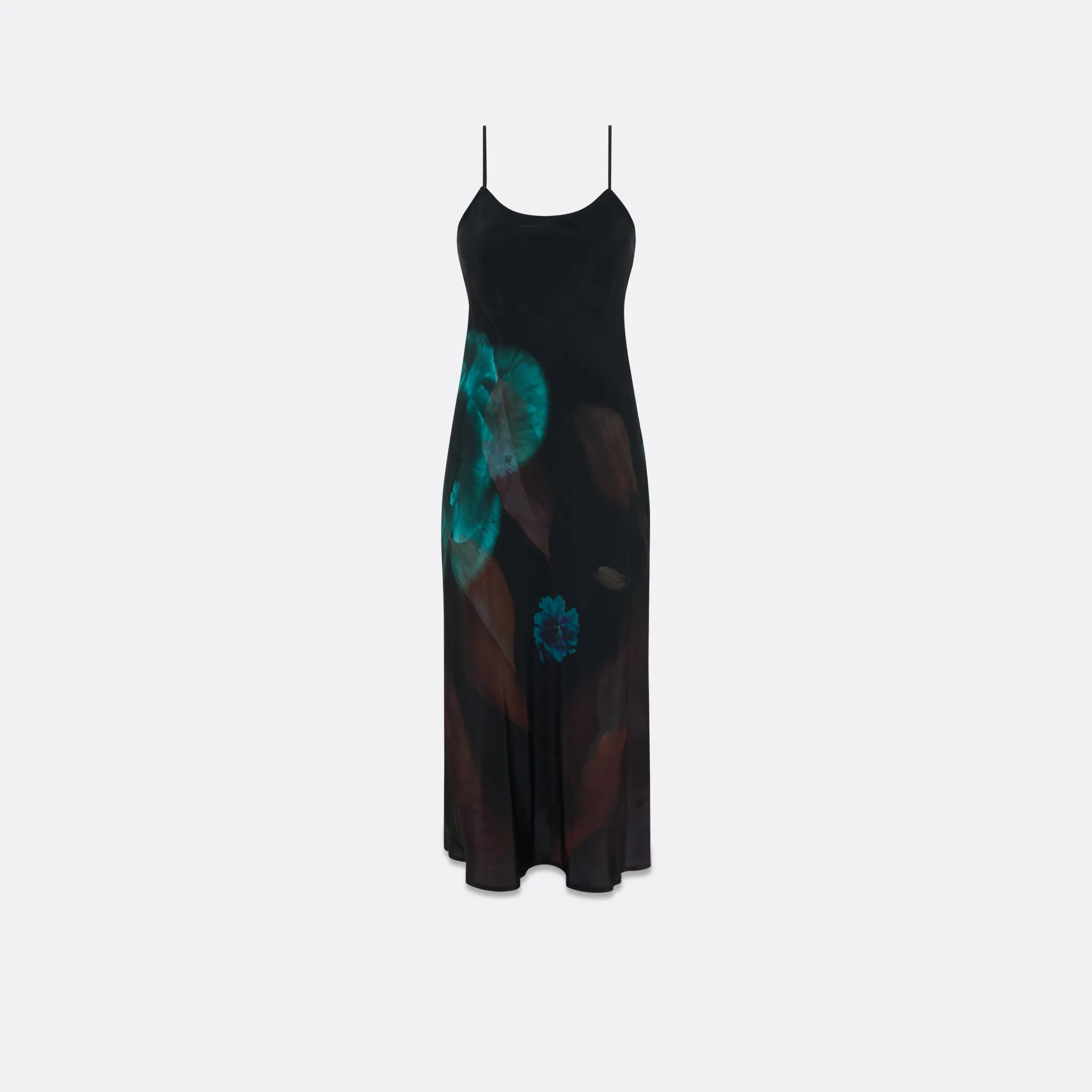 FLORAL SILK CREPE DE CHINE SLIP DRESS | ARIANA ISHAIRZAY sold by Faith Connexion