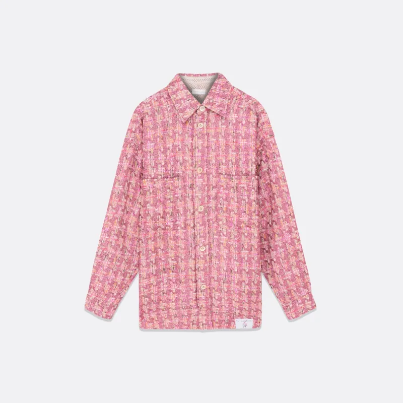 OVERSIZED TWEED SHIRT UNISEX sold by Faith Connexion