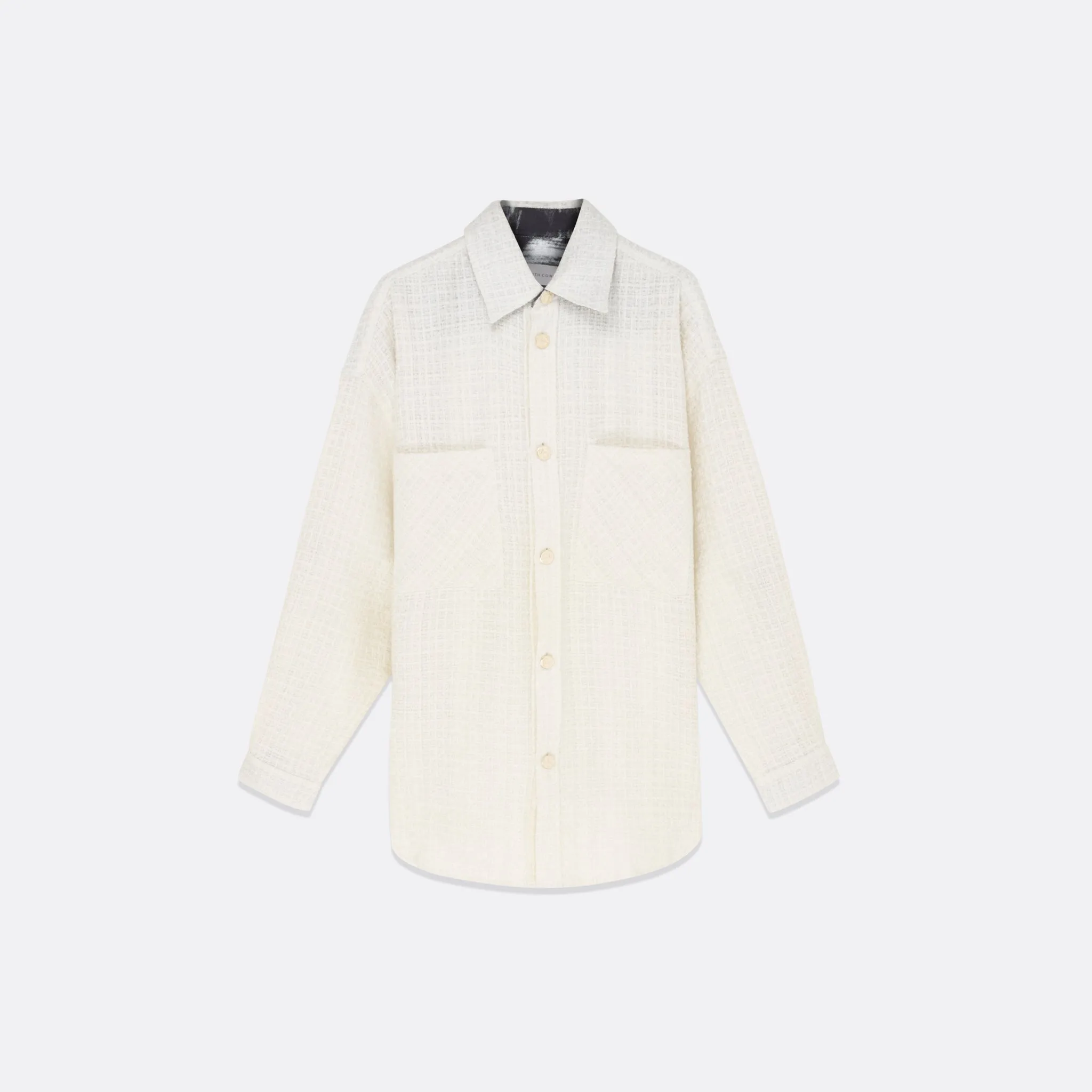 OVERSIZED TWEED SHIRT UNISEX sold by Faith Connexion
