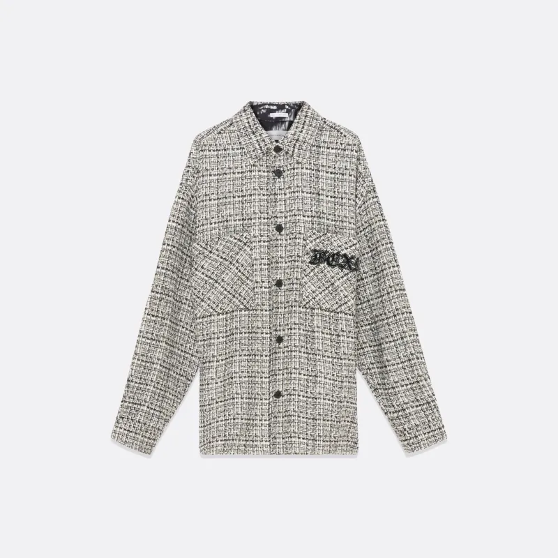 OVERSIZED TWEED SHIRT UNISEX sold by Faith Connexion