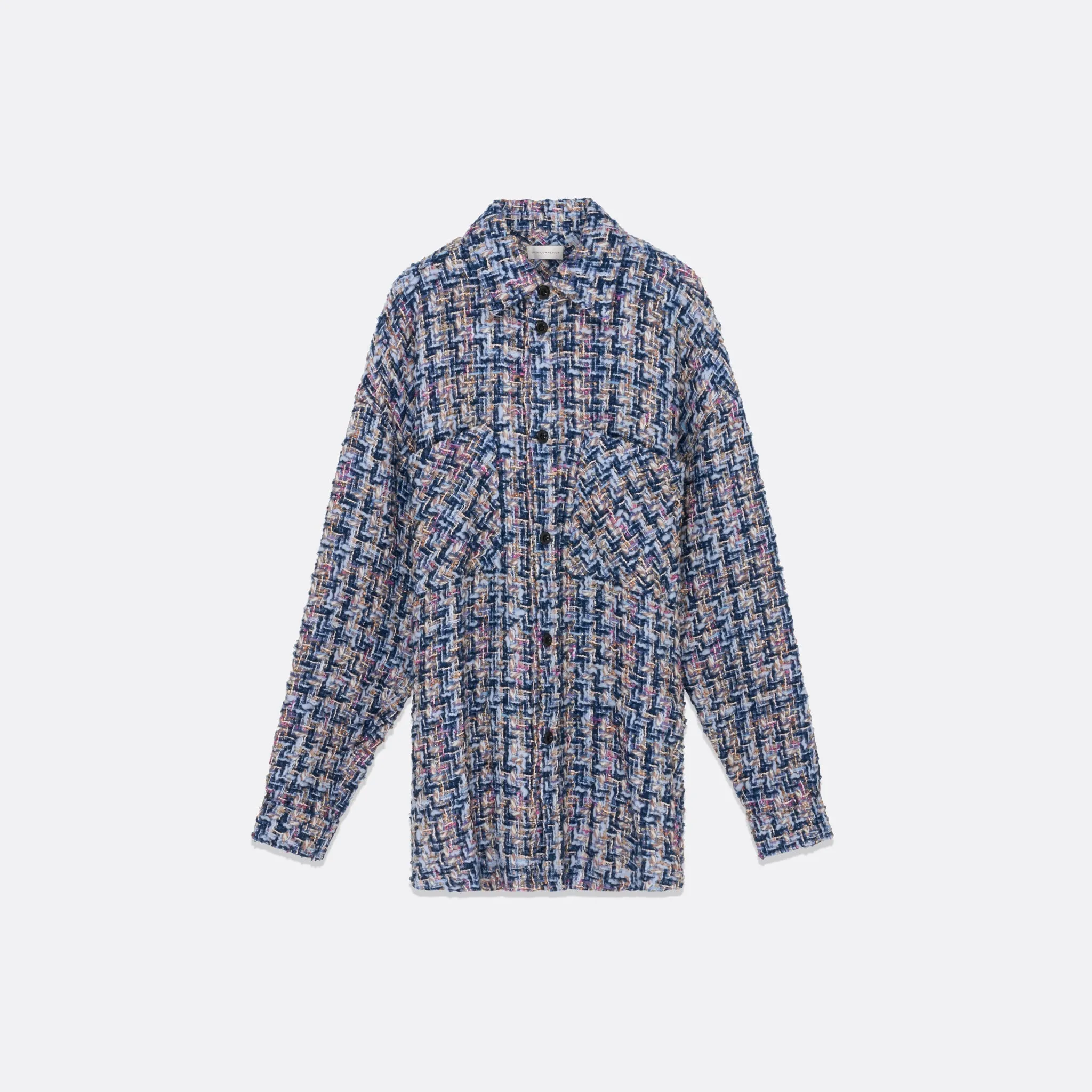 OVERSIZED TWEED SHIRT UNISEX sold by Faith Connexion