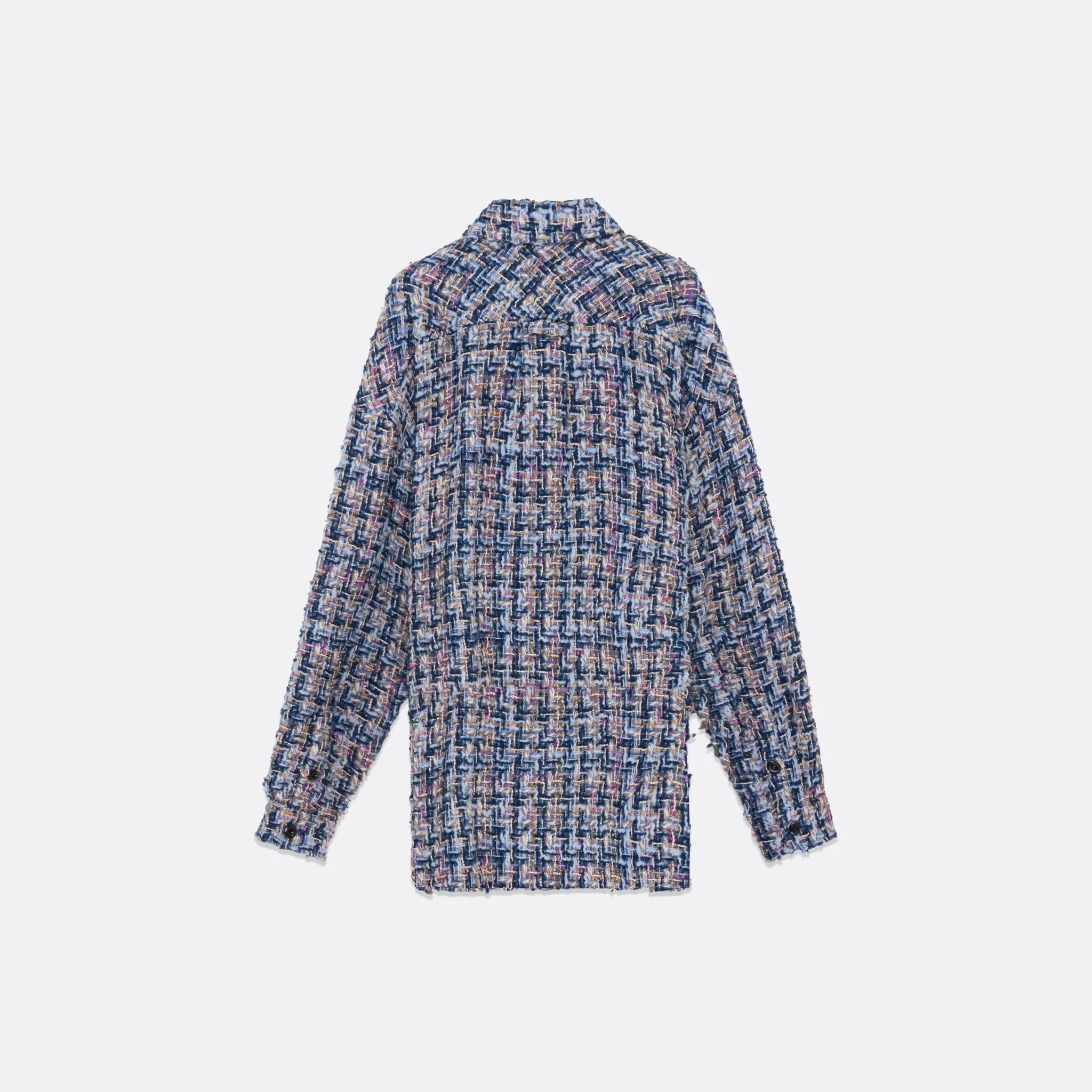 OVERSIZED TWEED SHIRT UNISEX sold by Faith Connexion product image thumbnail 2