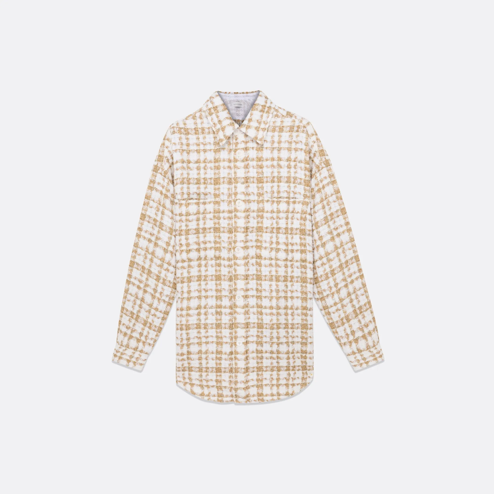 OVERSIZED TWEED SHIRT UNISEX sold by Faith Connexion