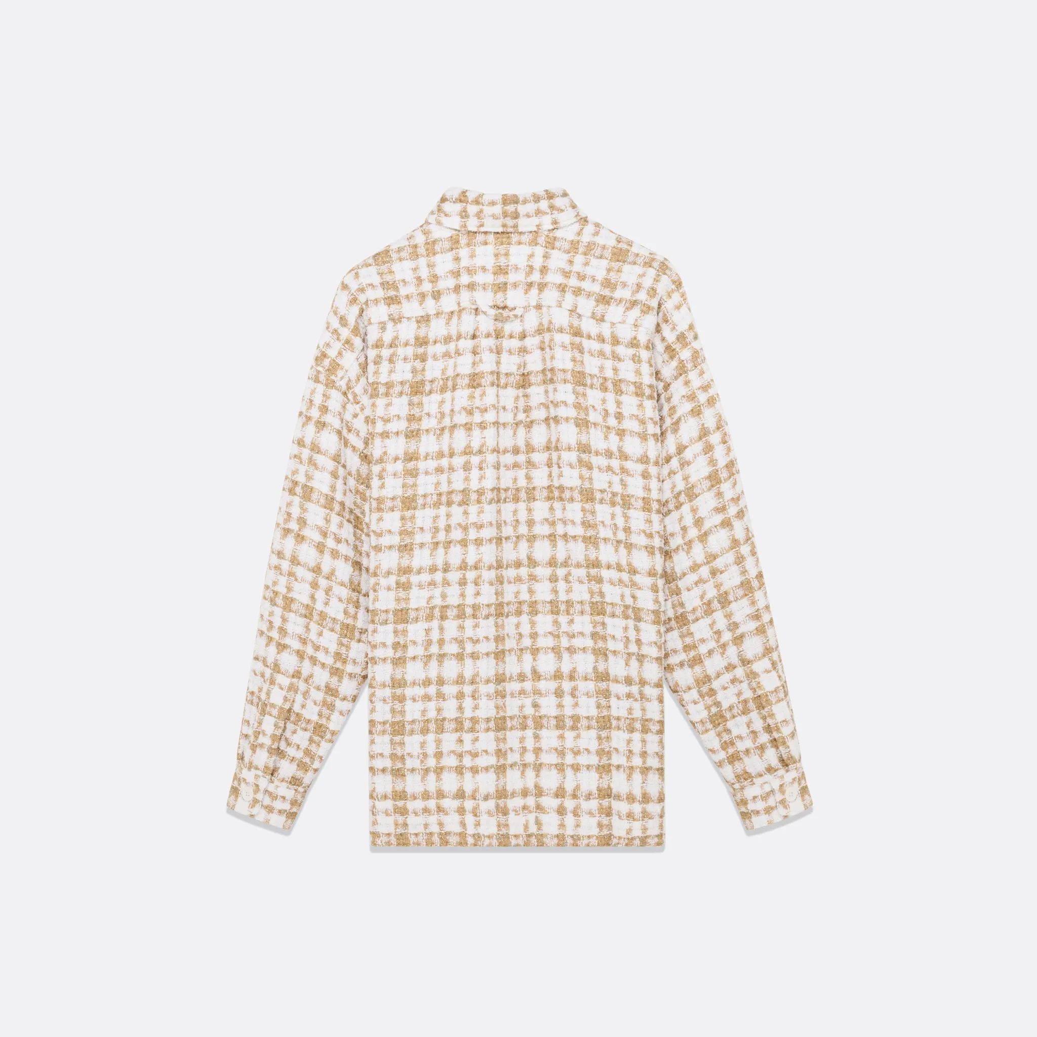 OVERSIZED TWEED SHIRT UNISEX sold by Faith Connexion product image thumbnail 2