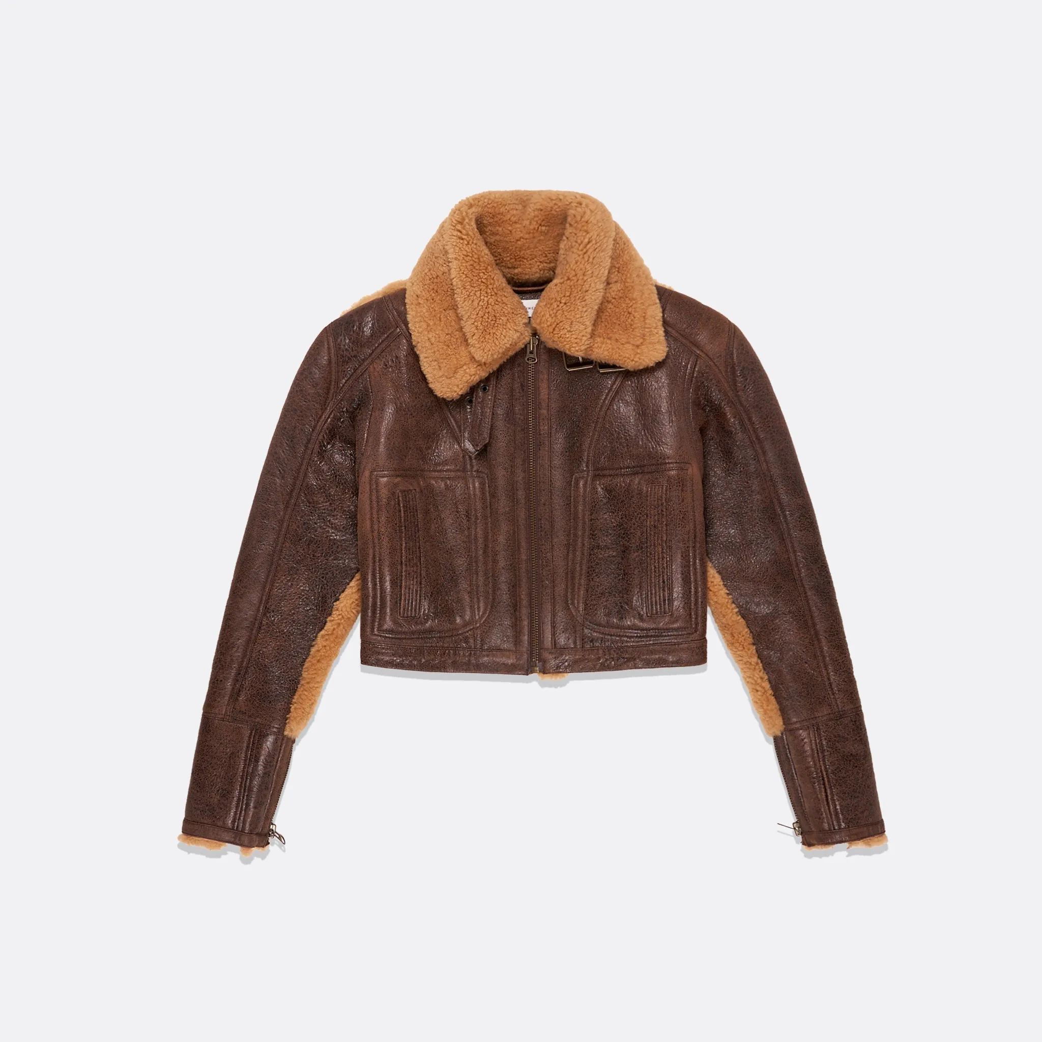 LEATHER BOMBARDIER UNISEX sold by Faith Connexion