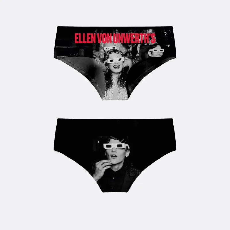 3D2! PRINTED PANTIES | Ellen Von Unwerth made by Faith Connexion