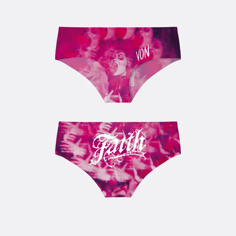 SCARLETT ROSE PRINTED PANTIES | Ellen Von Unwerth made by Faith Connexion