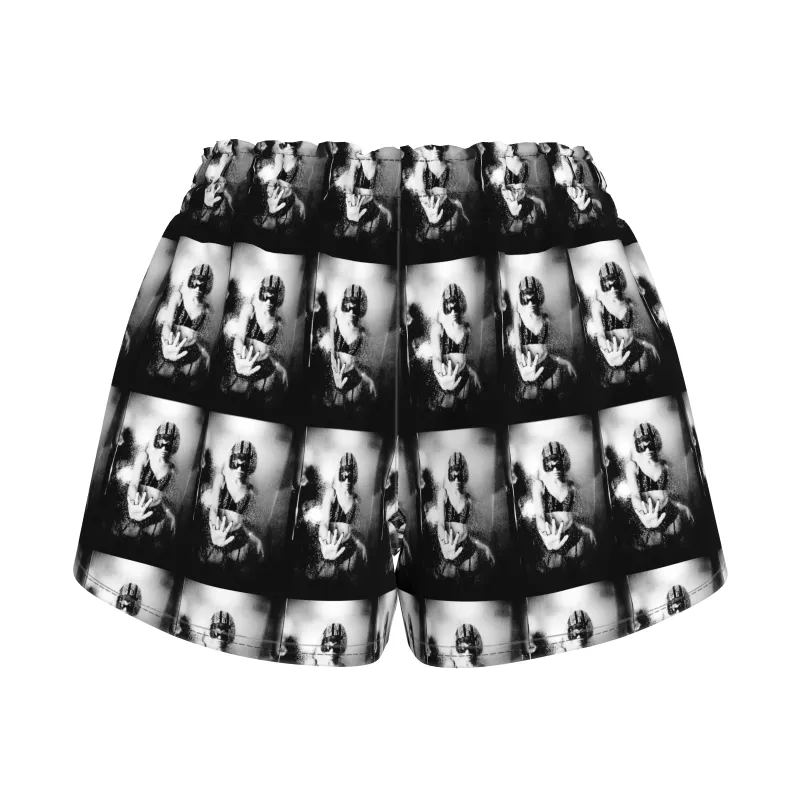 STEAMY! RETRO GYM SHORTS UNISEX | Ellen Von Unwerth made by Faith Connexion