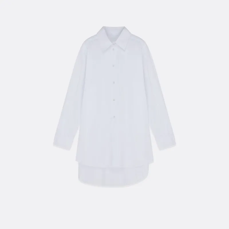 OVERSIZED BUTTON-FRONT SHIRT made by Faith Connexion