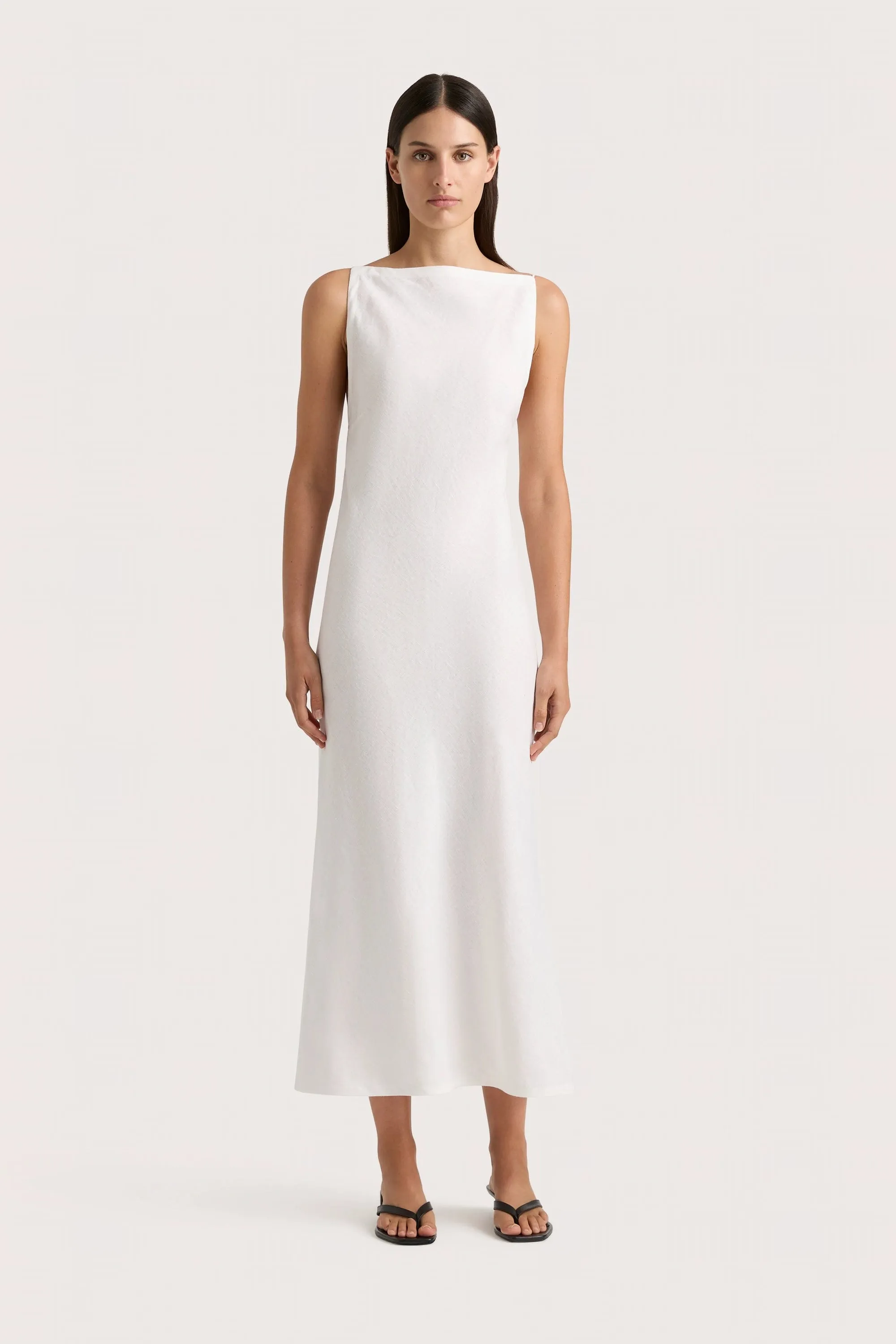 Antibes Midi Dress White - Final Sale sold by Faithfull the Brand