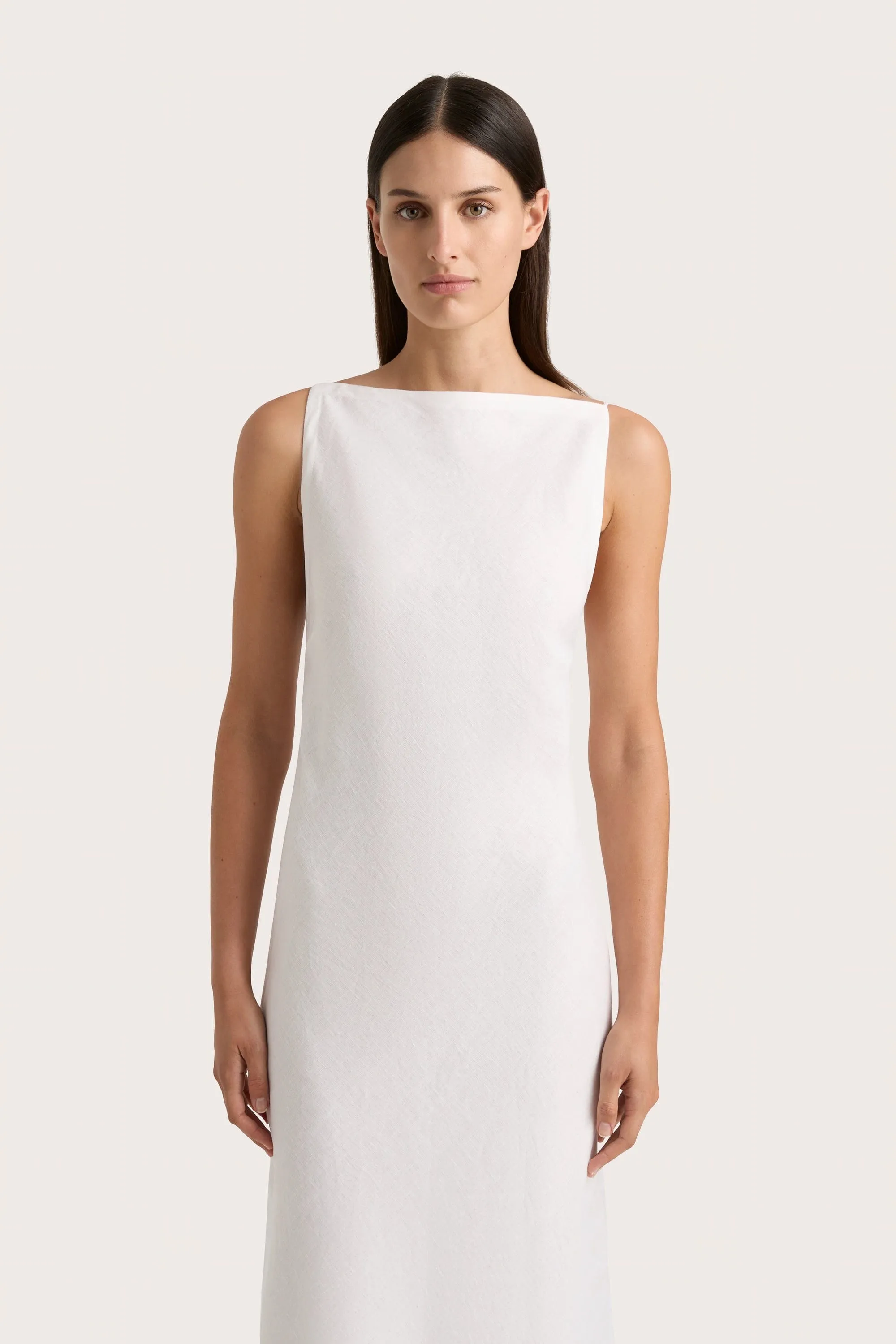 Antibes Midi Dress White - Final Sale sold by Faithfull the Brand product image thumbnail 4