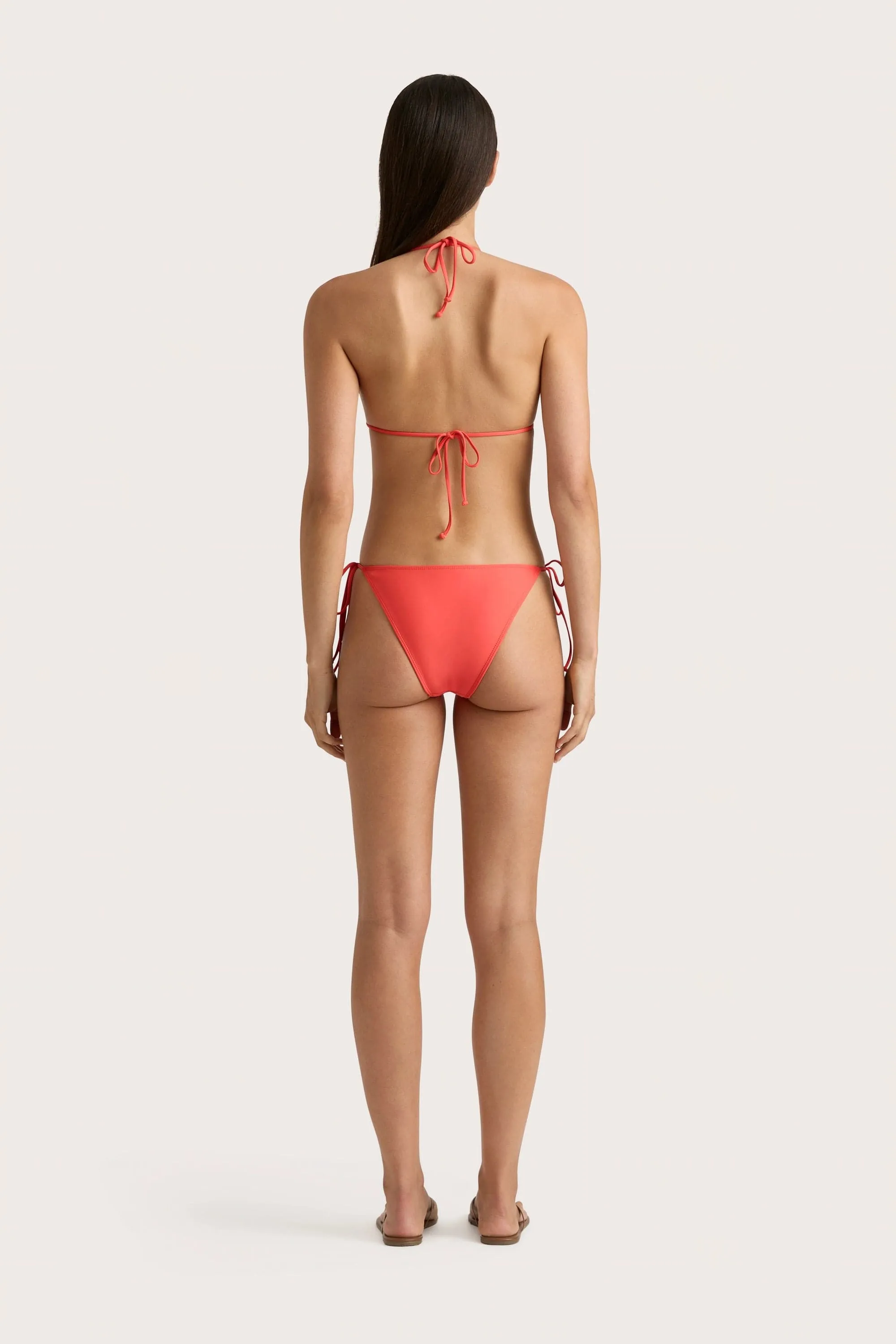 Leo Bikini Bottom Vermillion - Final Sale sold by Faithfull the Brand product image thumbnail 4