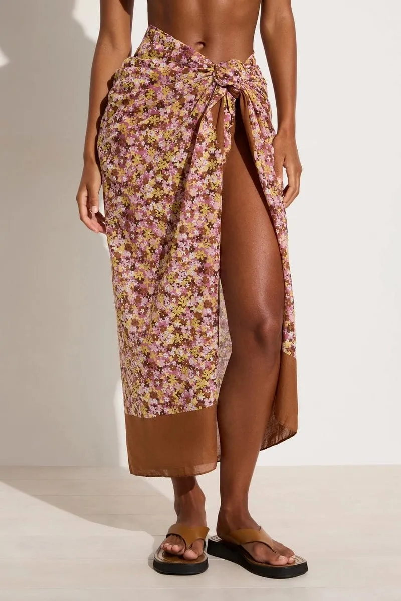 Playa Scarf Cala Nika Floral (Exclusive) - Final Sale sold by Faithfull the Brand product image thumbnail 2