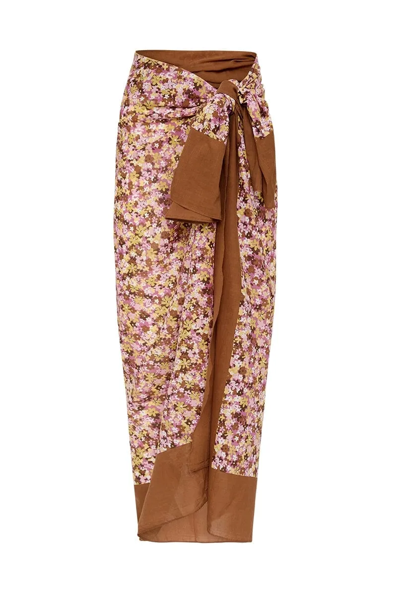 Playa Scarf Cala Nika Floral (Exclusive) - Final Sale sold by Faithfull the Brand product image thumbnail 5