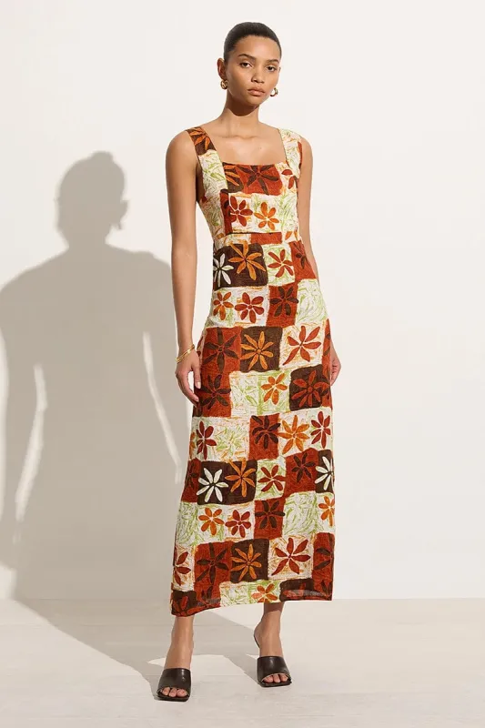 Azalea Midi Dress Tobago Floral - Final Sale sold by Faithfull the Brand