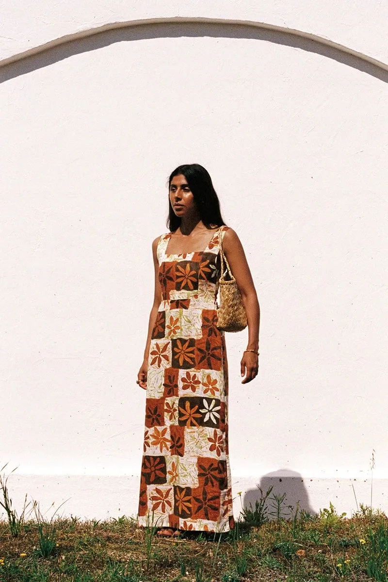Azalea Midi Dress Tobago Floral - Final Sale sold by Faithfull the Brand product image thumbnail 2