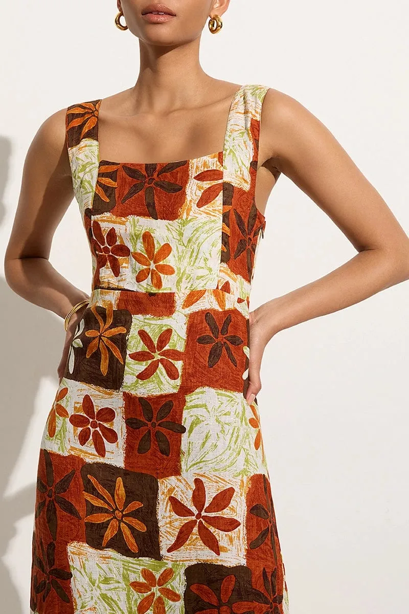 Azalea Midi Dress Tobago Floral - Final Sale sold by Faithfull the Brand product image thumbnail 5