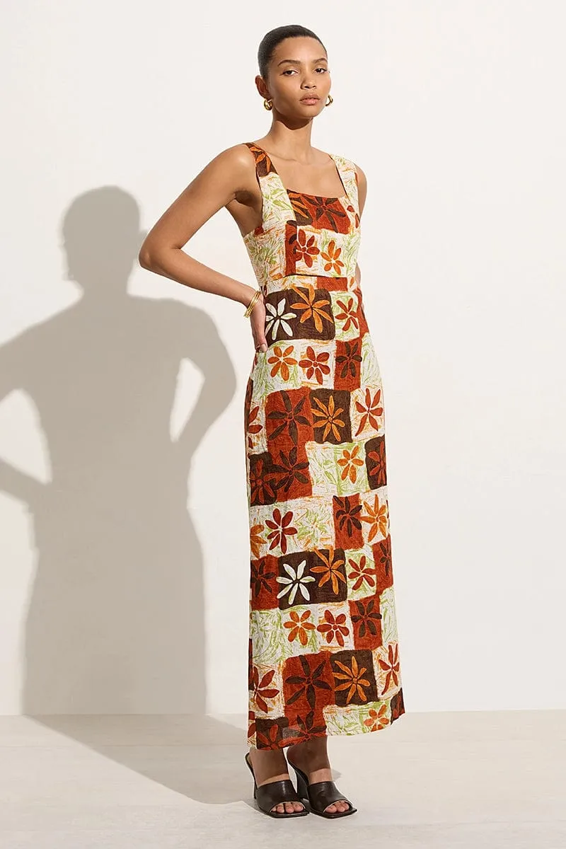 Azalea Midi Dress Tobago Floral - Final Sale sold by Faithfull the Brand product image thumbnail 4