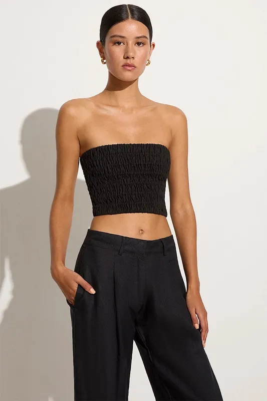 Latia Top Black - Final Sale sold by Faithfull the Brand
