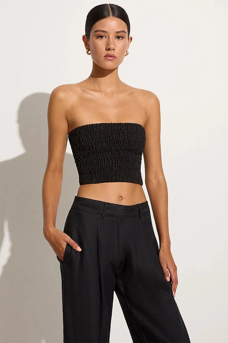 Latia Top Black - Final Sale sold by Faithfull the Brand