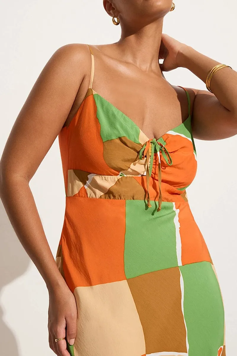 Tempio Midi Dress Costa Smeralda Print - Final Sale sold by Faithfull the Brand product image thumbnail 4