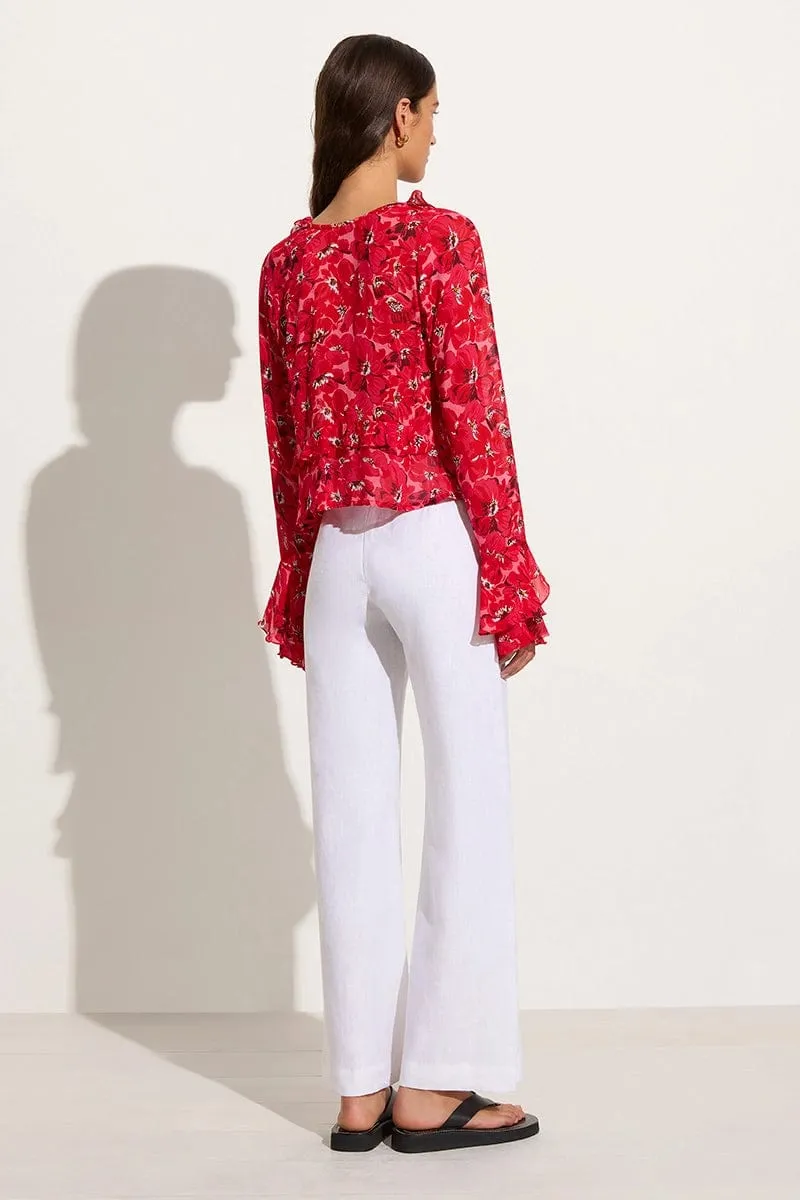 Montenegro Top El Limon Floral Pink sold by Faithfull the Brand product image thumbnail 5