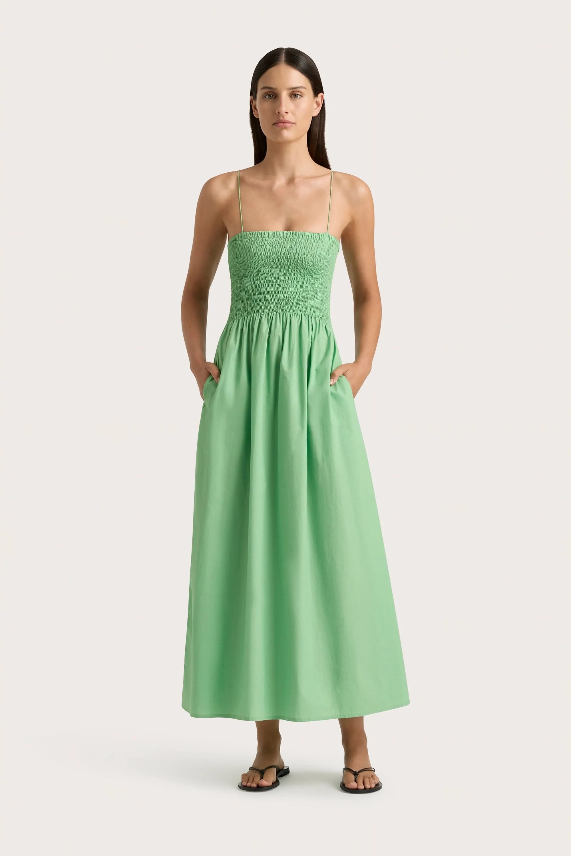 Tergu Maxi Dress Apple - Final Sale sold by Faithfull the Brand
