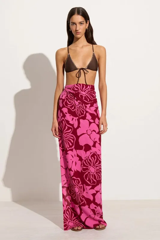 Flavia Pareo Mica Floral Pink - Final Sale sold by Faithfull the Brand