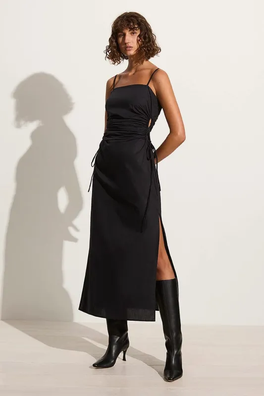 Beatriz Midi Dress Black - Final Sale sold by Faithfull the Brand