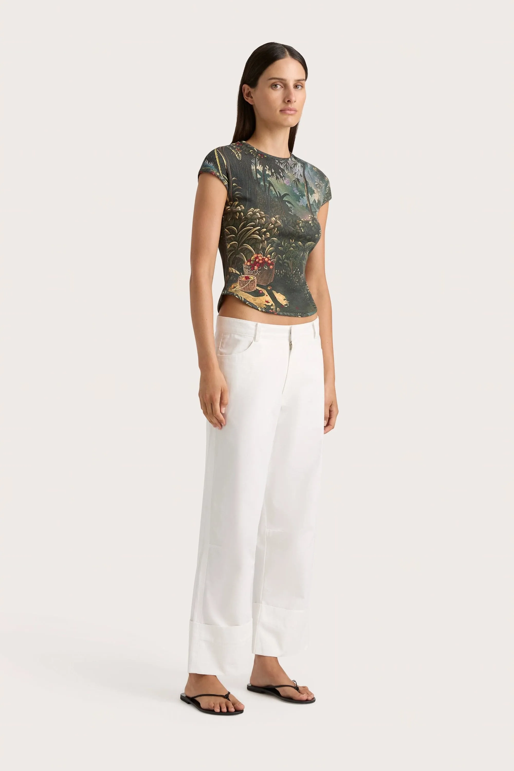 Cassis Pant White - Final Sale sold by Faithfull the Brand product image thumbnail 3