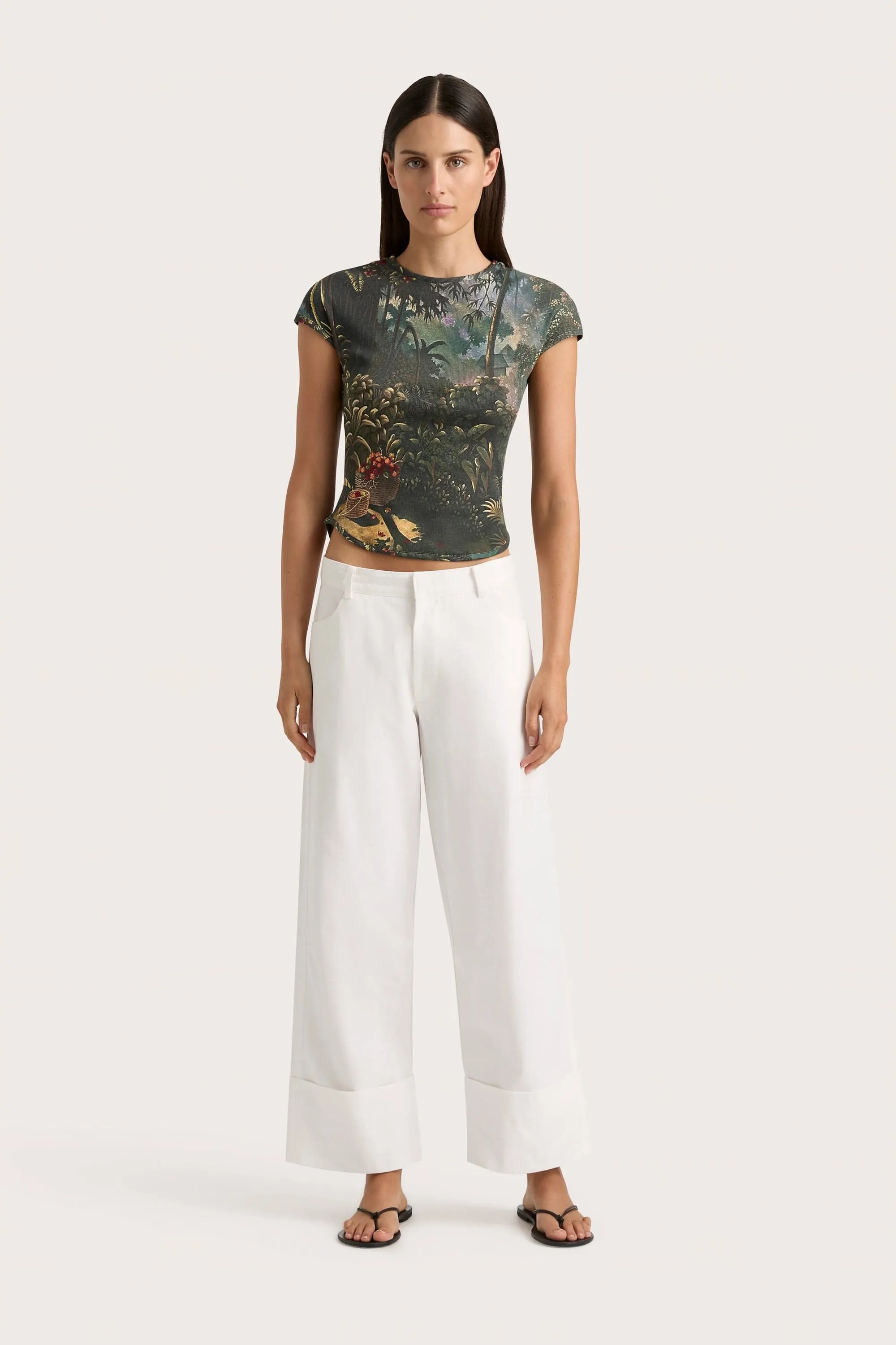 Cassis Pant White - Final Sale sold by Faithfull the Brand