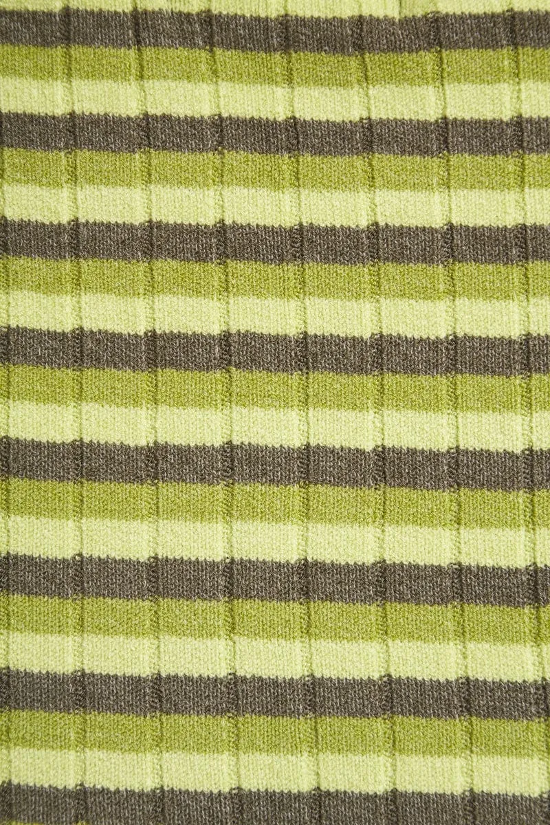 Damira Knit Pants Green Stripes (Exclusive) - Final Sale sold by Faithfull the Brand product image thumbnail 5